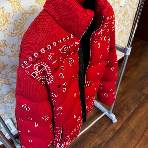 Alanui Bandana Puffer Jacket Medium new with tags - Picture 16 of 16